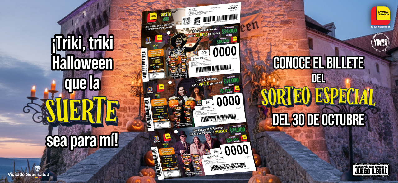 Conoce el billete del sorteo 2818