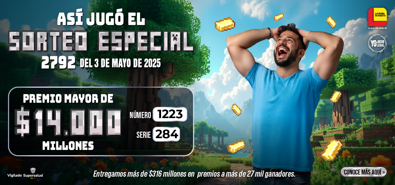 Resultados Sorteo 2792