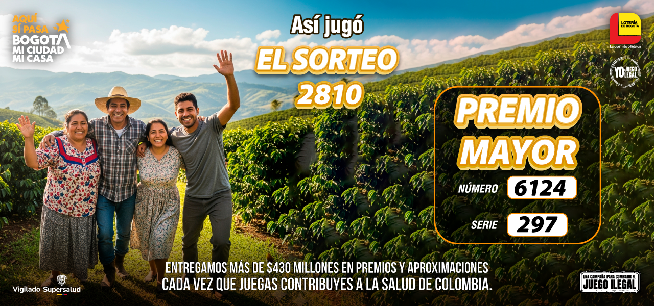 Resultados Sorteo 2810