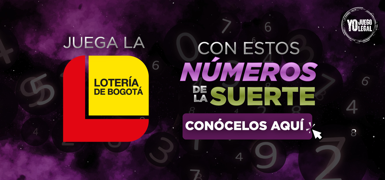 Juega la Lotería de Bogotá con estos números ganadores