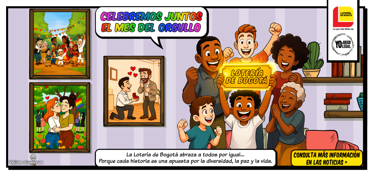 Juntos celebramos el mes del orgullo