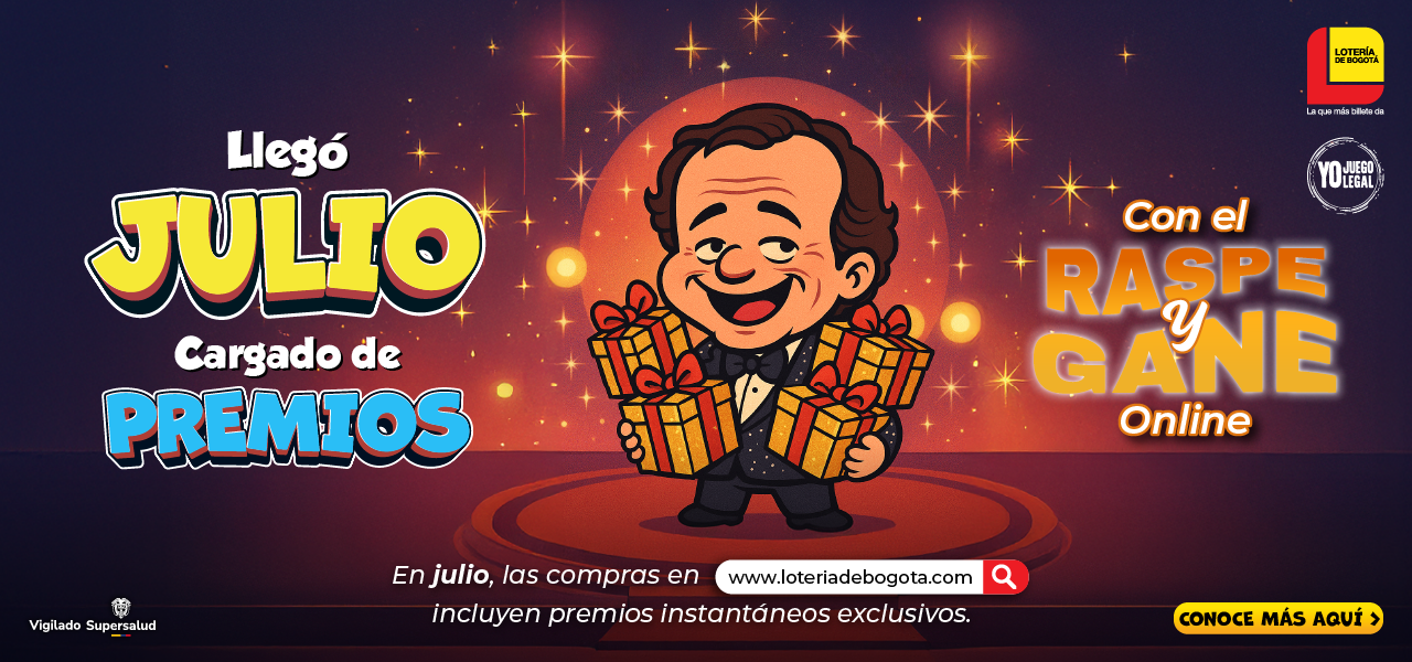 Llegó Julio con la suerte para ganar