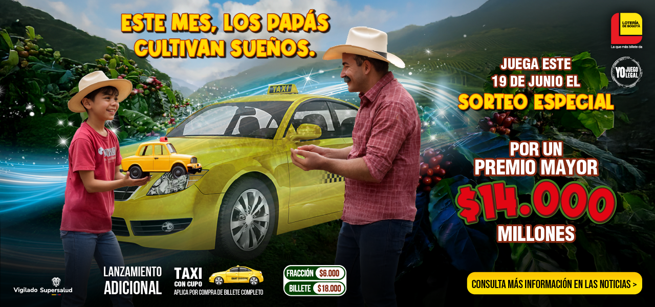 Sorteo especial del día del padre
