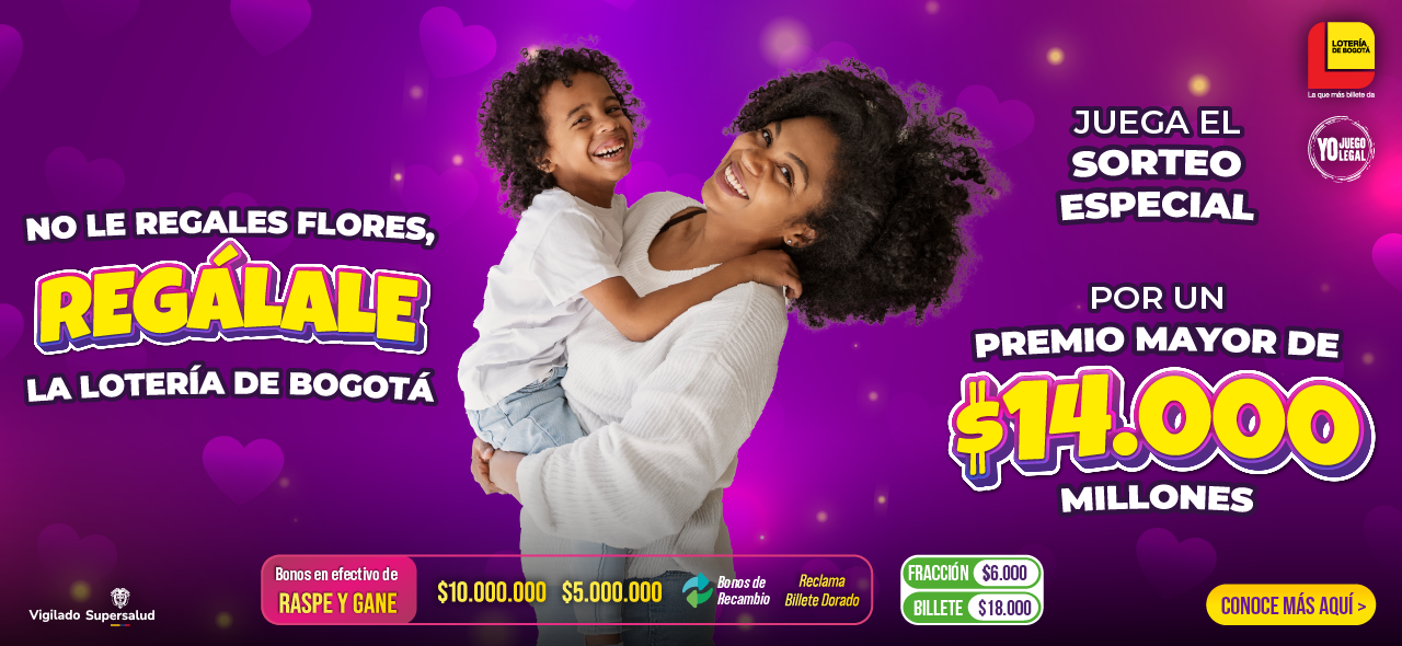 Sorteo especial día de las madres