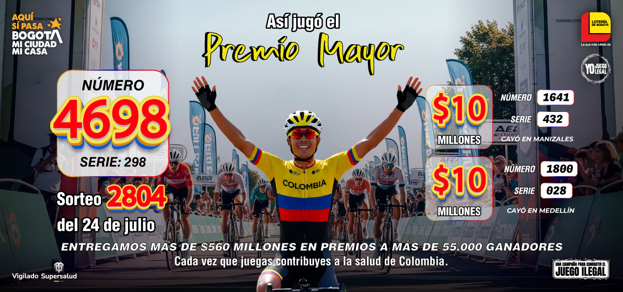 Resultados Sorteo 2804