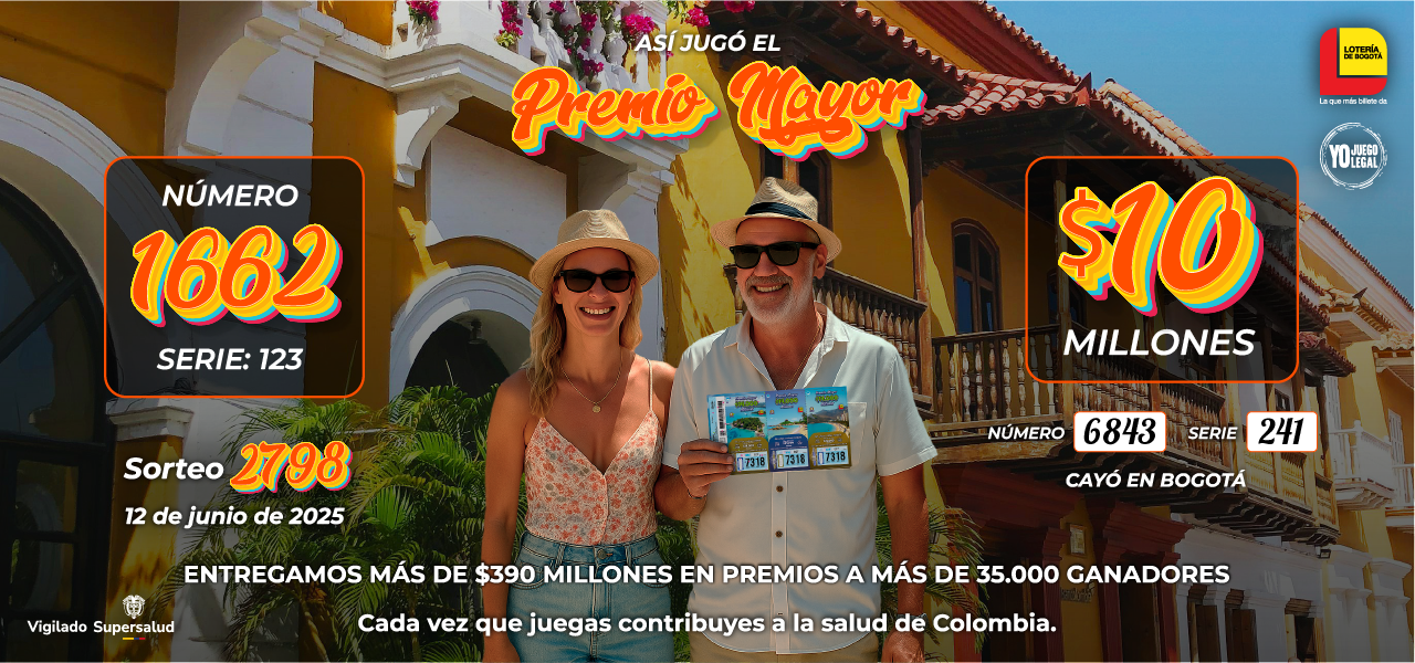 Resultados sorteo 2798