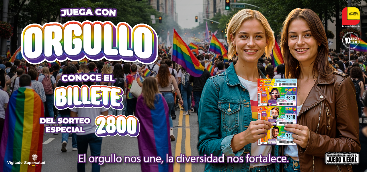 Billete sorteo 2800