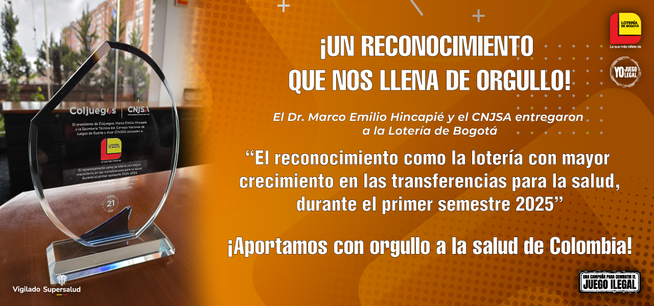 Lotería de Bogotá: Líder en crecimiento y aporte a la salud en Colombia