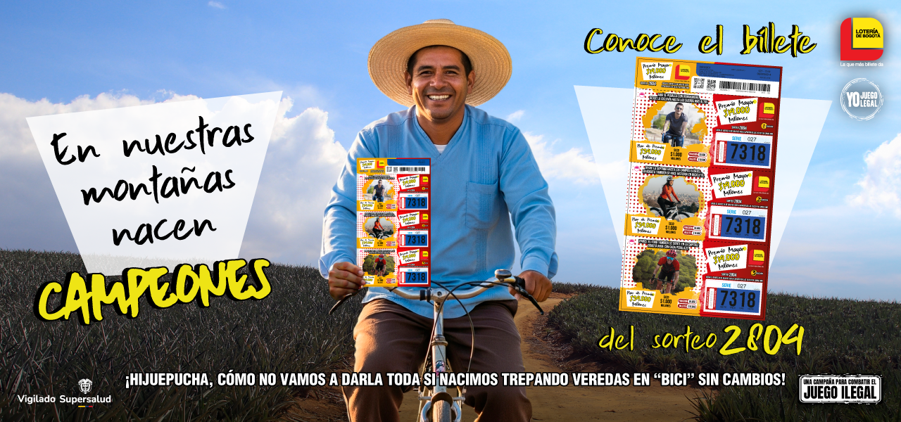 Billete del sorteo 2804
