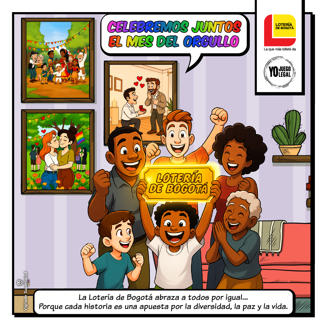 Juntos celebramos el mes del orgullo