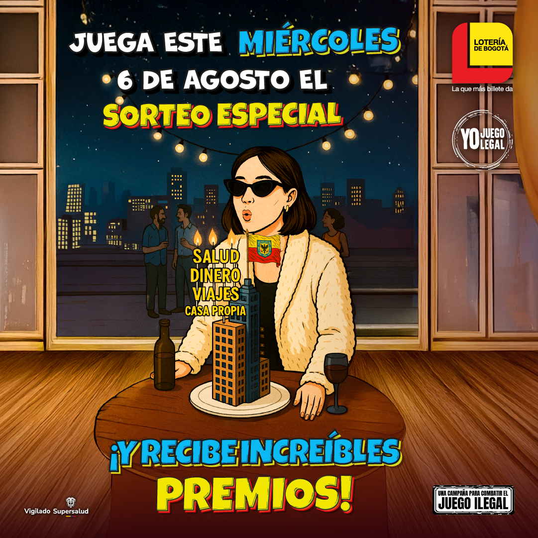 Celebra y gana con Bogotá