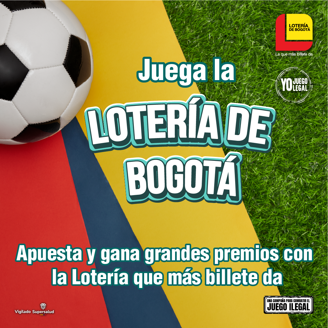 Juégatela en la Champions, con tu Lotería de Bogotá